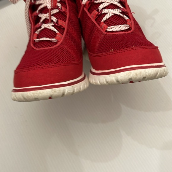SOREL TIVOLI GO HIGH-TOP RED SNEAKERS WOMENS SIZE 8.5 - Picture 10 of 14